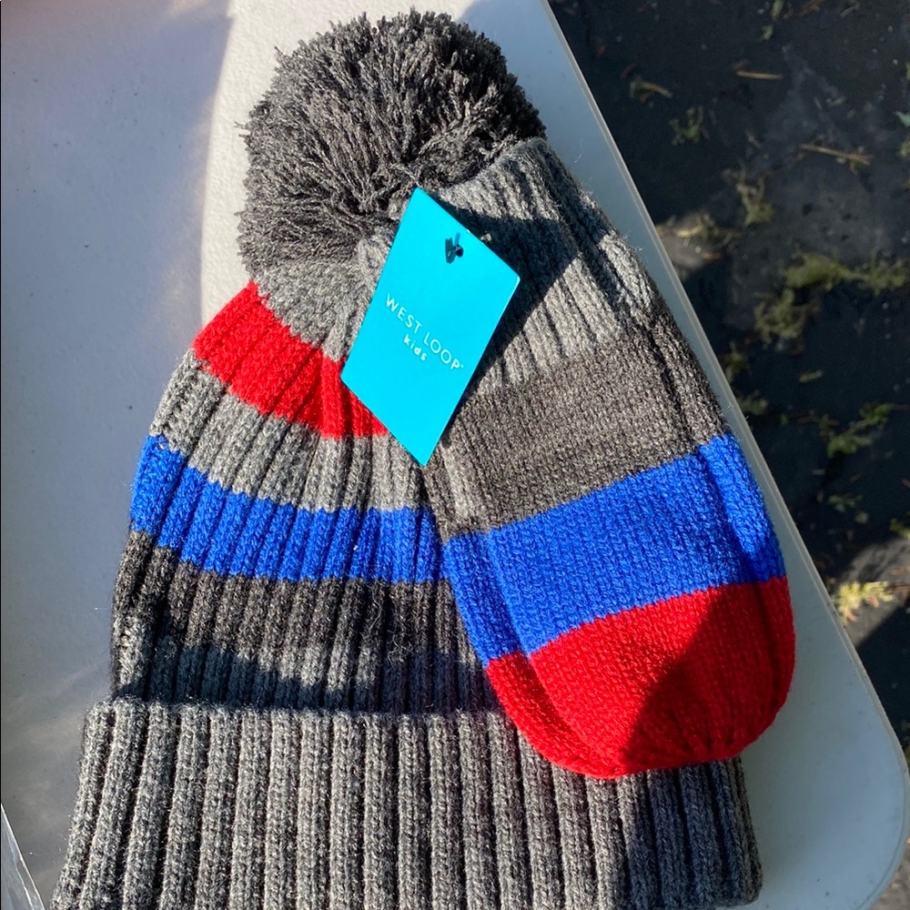 WESTLOOP KIDS HAT AND MITTENS SET